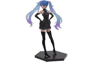 XRHOT Hatsunes Mikus Figuren Statue Anime Figuren Anime-Kollektion Tortendeko Desktop-Ornamente, Geschenke für Anime-Fans Kinder Tortenaufsätzen Project Diva Arcade Zukunft Ton