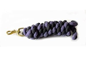 Rhinegold Twin Rope - Black/Purple