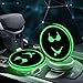 Produktbild Auto Becherhalter, DS-Mart 2pcs Auto Cup Mat 7 Farben USB Lade Auto Innendekoration Atmosphäre LED Tasse Untersetzer