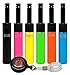 Produktbild Clipper neonfarbige, elektrische Feuerzeuge, mit weicher Flamme, schwarz, pink, Mini-Feuerzeuge, 6 Stück