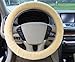 Produktbild SODIAL(R) Beige Lenkradbezug Lenkradhuelle
