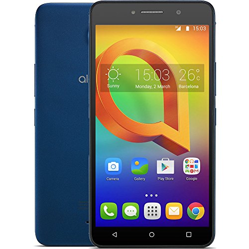 Alcatel A2 XL 8050 Negro M  VIL 3G Dual SIM 6   IPS HD 4CORE 8GB 1GB RAM 8MP 5MP