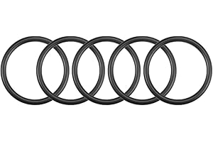 sourcing map 5 Stück O Ring Dichtungsringe 36 mm x 44 mm x 4 mm Metrische Nitrilkautschuk Dichtungsgummiring Gummi Ersatzdichtung für Sahnespender Poolpumpe Schnellkupplung Umfülladapter