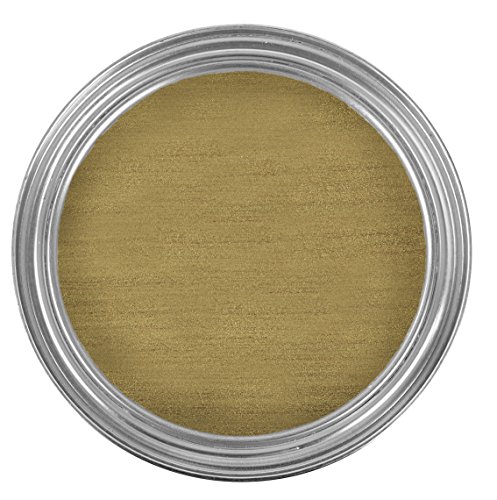 Kreidefarbe Shabby Chic Lack Landhaus Stil Vintage Look 375ml Antiklook (1881 Gold) - 2