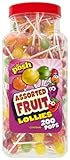 POSH Assorted Fruit Lollies 200 pops per jar