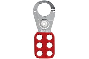 Master Lock 420 Crochet de Consignation pour 6 Cadenas de Consignation pour Consignation Electrique