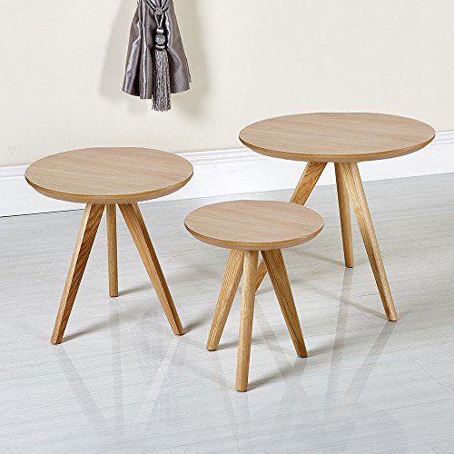 Qihang Uk Nest Tables 3 Tables Set Solid Buy Online In Albania At Desertcart