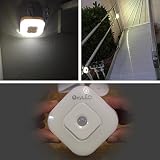 OxyLED N08 3er Pack LED Nachtlicht mit Bewegungsmelder Nachtlampe, Quadratförmig, Weiß - 9