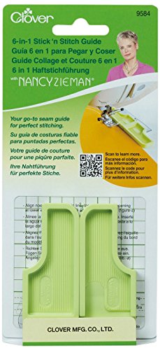 Clover Needlecrafts 2 Piece 6-in-1 Stick 'n Stitch Guide by Nancy Zieman