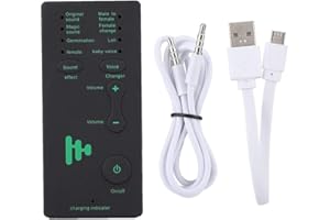 Socobeta External Sound Card Portable Mini Voice Changer Live Broadcast Sound Card For Mobile Phone PC (English Version)