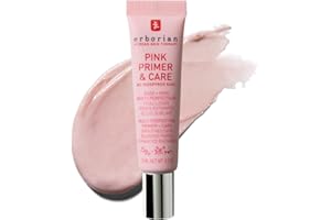 ‎ERBORIAN Erborian Pink Primer & Care - Make-up Primer für alle Hauttöne - Grundierung und Hydration für glatte und strahlende Haut - Koreanische Kosmetik mit Diospyros Kaki-Extrakt