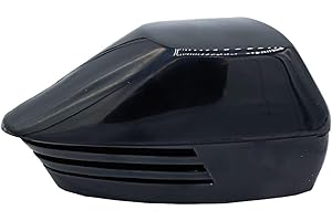 Shop SoftAir Bocina eléctrica náutica negra o blanca 12 V ABS para barco o bote inflable con soporte y tornillos de acero inoxidable (sirena Quad negra)