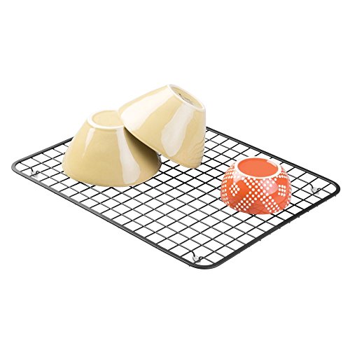 InterDesign 72907EU Gia Spülbeckeneinlage Groß, mattschwarz - 4