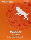 Widder - Kalender 2019: Ihr Horoskop für jeden Tag by 