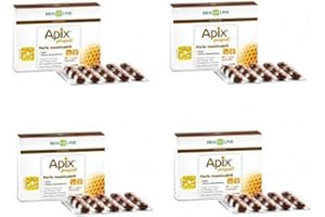 BIOS LINE BIOSLINE - APIX PROPOLI 4 CONFEZIONI DA 30 PERLE MASTICABILI, azione balsamica, effetto emolliente e lenitivo sulle mucose, sostegno alla voce