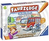 Das interaktive Lernspiel für kleine Entdecker: Mit dem tiptoi Stift werden die Fahrzeuge lebendig. Dieses Zuordnungsspiel fördert spielerisch die Motorik.