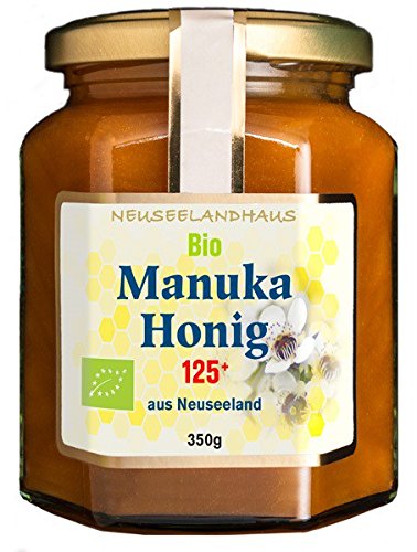Preisvergleich Produktbild BIO Manuka-Honig 125+ - 350g - Neuseelandhaus