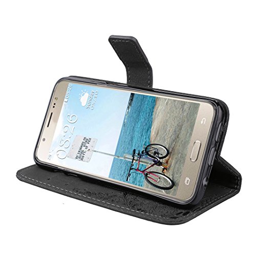Samsung Galaxy S4 Mini Schützen Pelle HuaForCity® Samsung Galaxy S4 Mini Schutz Fall Case Shell PU Leder Innere Weiche TPU Mappen Abdeckung in Buch Art Mit Standfunktion Kartenschlitz Flip Case Cover protection Case Shell PU Leather Inner Soft TPU Wallet Cover in Book Style with Stand Function Card Slot Flip Cover Skin für Samsung Galaxy S4 Mini - 6