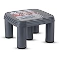 Nayasa 517 Stool (Grey) - By Aarohi13 - Plastic, 28 Cm, 40 Cm
