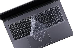 UUONDO Tastaturabdeckung für 2022 New 15.6 Zoll Acer Aspire 5 A515-57 A515-57T A515-57-53T2 A515-57-56UV/73L5 A515-57-51WN/75RH 15 1,5 cm ch Laptop (nicht passend für Aspire 5 A515-46 ~ A515-56), transparent