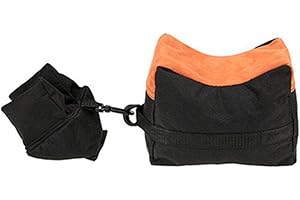 Liuer Vorderschaftauflage,Vorne & Hinten Gewehrauflage,Ungefüllt Portable Gewehr/Luftgewehr Auflage Auflage Waffenauflage für Outdoor Jagd,Schießstand,Schießsport Zielschießen Üben