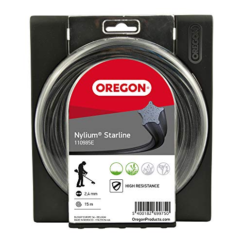 Oregon Scientific 111085E Flexiblade - Hilo para cortacésped (4 mm x 21 m)