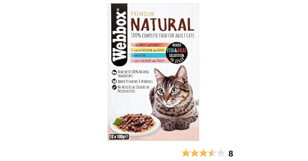 webbox senior cat food