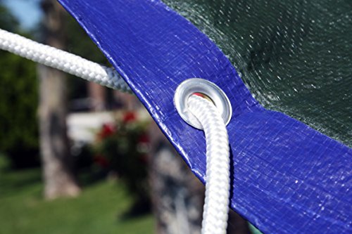 FERPRO Plane mit Ösen Wasserdicht MT. 4 x 6 - 6