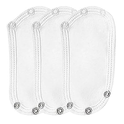 Yzki Body extenseur pour bébé garçon et Fille, Universel Doux pour bébé grenouillère à l'entrejambe, Extension de Combinaison Utilitaire pour bébé Tout-Petit, durée de Vie, Blanc, Taille Unique