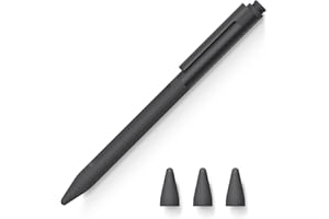 elago Funda Clip para Lápiz Compatible con Apple Pencil Pro, Apple Pencil 2ª Generación, 3 Puntas De Repuesto Incluidas, Funda De Silicona Premium Duradera, Carga Magnética Y Doble Toque (Negro)