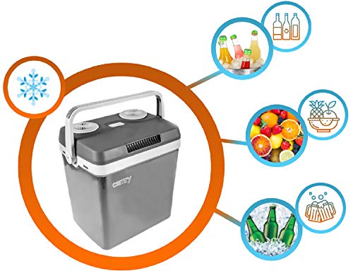 CAMRY 32 Liter 2in1 Kühlbox | EEk A++ | 12 Volt und 230 Volt | Thermobox | Kühltasche | Isoliertasche Warmhaltebox | Auto Camping Outdoor Kühlbox & Warmhaltebox | Tragegriff | - 2