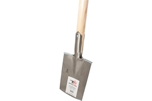 SHW-FIRE - Vanga da giardinaggio, 93 cm, leggera e stabile, manico a T