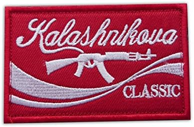Onuris Kala Shni Kova Classic Patch Kalashn Ikow AK-47 Patch Moral Rifle with Velcro