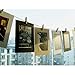 SODIAL(R) 7pcs Photo line Picture Photograph Frame Hanging Display Rope 7 Wooden Clips Hemp