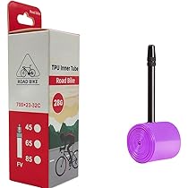 Tubi Per Bicicletta 700c TPU - 36g, 18-32C, Valvola 45mm, Leggeri E Antiforatura - Foto 3