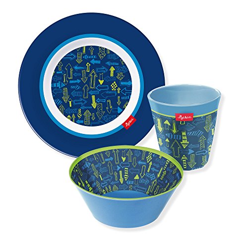 sigikid, Mädchen, Melamin-Set, Teller, Schale, Becher