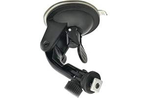 FADERR Halterung für Windschutzscheiben/Saugnapf, für Bildschirmdiagonale von 17,8 cm (7 Zoll), zur Befestigung des Monitors auf der Windschutzscheibe, Schwarz