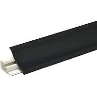 DQ-PP MUSTER WINKELLEISTE | Schwarz | 23 x 23mm | PVC | Küchenleiste Arbeitsplatte Abschlussleiste Leiste Küche…