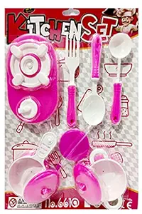 ANANYA Kitchen Set for Kids Girls Toys for Kids Non Toxic BPA Free Material Play Set with Spoon Mixture Bowl Spoon Toys for Girls BPA Type Toys