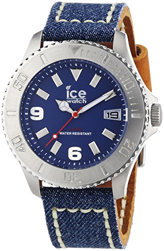 Ice-Watch Unisex-Armbanduhr Denim Analog Quarz verschiedene Materialien DE.DJN.SR.B.J.14 Ice-Watch Unisex-Armbanduhr Denim Analog Quarz verschiedene Materialien DE.DJN.SR.B.J.14
