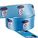 Produktbild laribbons Printed Satin Band, Rainbow Einhorn blau