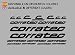 Produktbild PEGATINAS CORRATEC F162 VINILO ADESIVI DECAL AUFKLEBER MTB STICKERS BIKE NEGRO