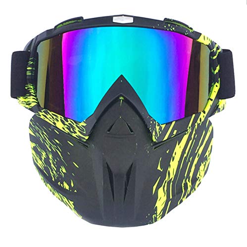 KnBoB Snowboard Goggles With Mask Snowboard Goggles For Men