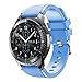 Produktbild Sansee Neue Art und Weise Sport-Silikon-Armband-Bügel-Band für Samsung Gear S3 Frontier (Sport Armband Silikonband ) (Light Blue)