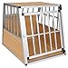 Produktbild EUGAD Hundebox Transportbox Hundetransportbox Aluminium 1 Türig Reisebox Gitterbox Box 0049HT