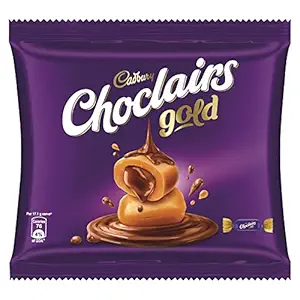 Cadbury Choclairs Gold Candy (25 units *5.5g each), 137.5g