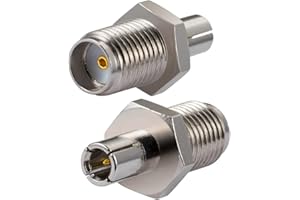 Vecys Adaptateur 4G Adaptateur SMA vers TS9 Convertisseur SMA TS9 pour Routeur D'antenne 2 Pièces