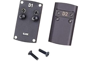 Tactical Area Beretta 92 Glock 17 19 22 1911 Scope Pad Clip Adattatore Piastra, Staffa Glock per Red DOT Burris Sightmark Vortex Mini