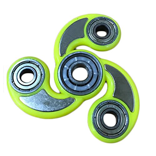 Wangyue New Stacked Multiple Simultaneous Rotation Spinner Fidget Spinner EDC Focus Anxiety Stress Relief Toys Yellow Wangyue New Stacked Multiple Simultaneous Rotation Spinner Fidget Spinner EDC Focus Anxiety Stress Relief Toys Yellow