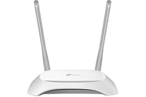TP-Link TL-WR840N- Router WiFi 300 Mbps, 1xPuerto WAN 10/100mbps y 4xPuertos LAN 10/100mbps, 2X Antenas, Modo Punto Acceso, Modo WISP, Control Parental, Red de Invitados